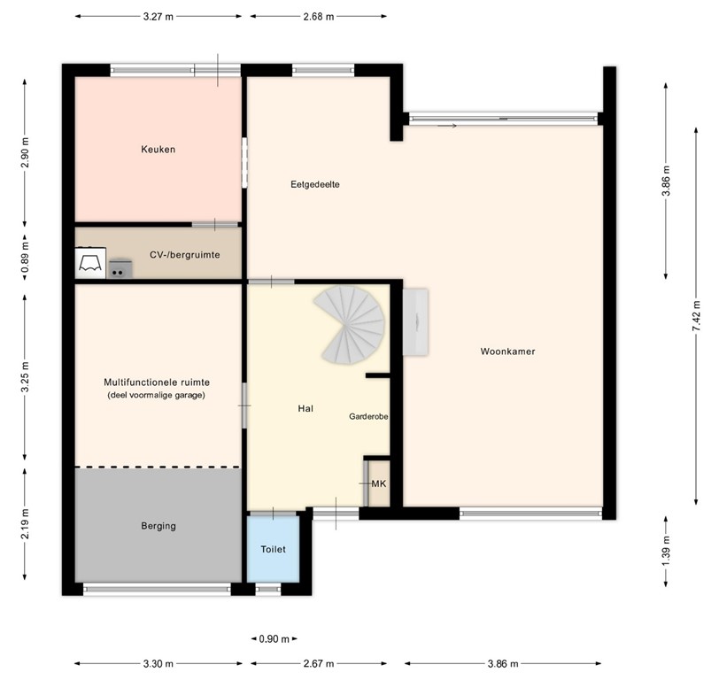 mediumsize floorplan